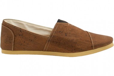 IIWII Cork Espadrilles Unisex - Bruin