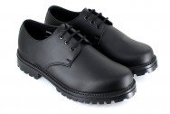 Vegetarian Shoes Chunky Gibson - Zwart