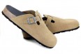 Vegetarian Shoes Moab Slipper Fake Suede - Sand