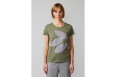 Päälä T-shirt Leafy - Mid Heather kaki