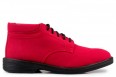 Eco Vegan Shoes London walker boot - Red