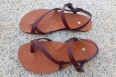 BioWorld Footwear Barefoot Sandaal Peleo - Burgundy